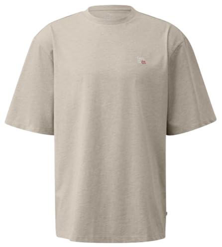 QS Melange T-Shirt in Relaxed Fit