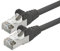 1aTTack CAT 5e foliengeschirmt FTP Netzwerk Patch-Kabel mit 2x RJ45 Stecker 5m schwarz
