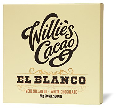 Willie's Cacao Venezuelan El Blanco 50 g (Pack of 6)