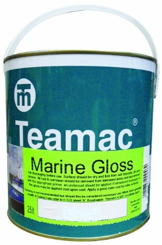 500ml Teamac Marine Gloss - Supermarine White