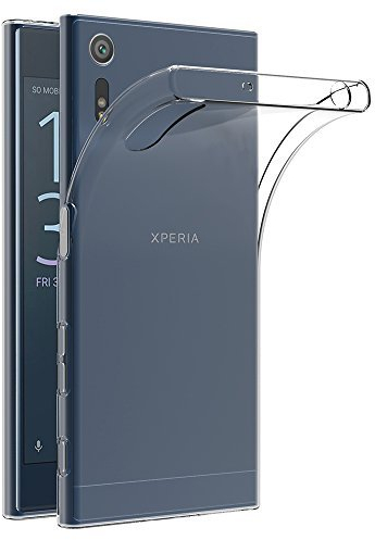 AICEK Kompatibel mit Sony Xperia XZ/Sony Xperia XZs Hülle, Transparent Silikon Handyhülle TPU Schutzhülle Bumper Crystal Clear Case