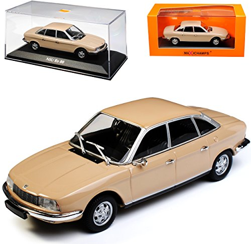 Minichamps NSU RO80 Limousine Beige 1967-1977 1/43 Maxichamps Modell Auto