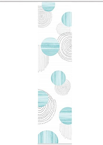 Vision S Schiebevorhang Digitaldruck Bambus-Optik Neomi 260 x 60 cm Mint