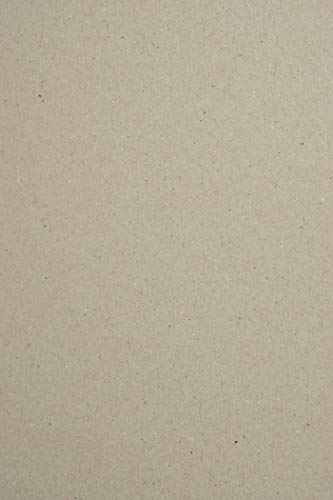 Netuno 100x Graukarton DIN A4 210x 297 mm 615g Graupappe 1mm Buchbinderpappe A4 für Bastelarbeiten Kalendergestaltung Karten Bilderrahmen Einladungen