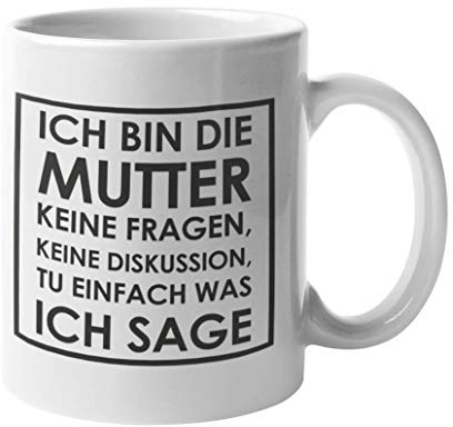 Shirtinator Mama Tasse mit Spruch I Muttertagsgeschenke Geschenk-ideen Mami Muttertag Geburtstag