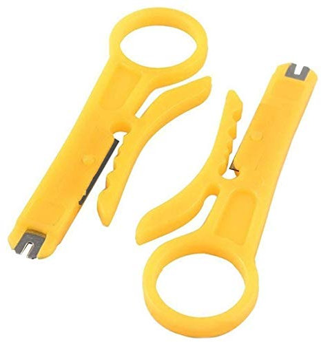Sourcingmap - Pelacables de bolsillo (2 unidades, tamaño pequeño), diseño de cable de red telefónica