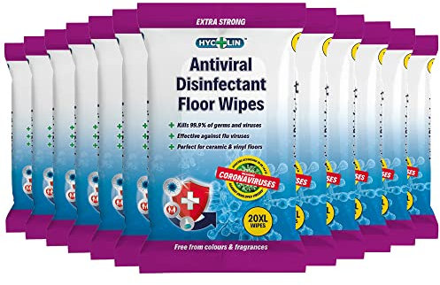 Mirius Hycolin Antiviral Bodentücher 12er Pack (1 x 20 Stück)