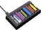 XTAR BC8 Battery Charger 1.5v rechargeable batteries Battery Charger Type C for both 1.5V Li-ion and 1.2V Ni-MH AA/AAA rechargeable batteries (BC8 Charger)