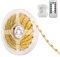 Criacr Tira de luces LED, 3 m, 90 LED, funciona con pilas, con control remoto, 8 modos, regulable, temporizador, autoadhesiva, cortable, impermeable, para retroiluminación de TV, computadora, cocina,