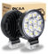 PICAA Phare de Travail LED 3.2 Pouces 42W Ronde Phare Travail Projecteur LED Spot longue portée LED Moto Feux de Travail Lampe 12V 24V hors route pour Voiture 4x4 Truck ATV SUV Camion Tracteur（2PCS）