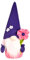 2 Stück Niedliche Wichtel Frühling Deko Frühlingswichtel Wichtel mit tulpen Blumensträuße Süßer Zwerg Wichtel Figuren Deko Frühling Frühlingsdeko Figuren Geschenk für Kinder Freundin Mama Muttertag