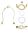 Baoblaze Lamp Harp Lighting Accessories Lamp Harp Set Adjustable 6 7-10inch Light Base Lampshade Brackets Table/Floor Lamp Light Fitting Harps, 6