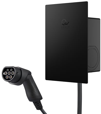 Green Wallbox 2 Pro Max - Borne de Recharge Véhicules Électriques - 22kW - Application Mobile Dédiée - Éclairage LED - Chargeur Voiture Électrique Triphasé