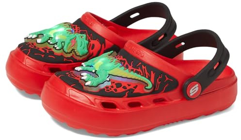 Skechers Jungen Swifters - T-rex Brightsslides