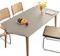 KFDZSW Tischdecke Abwischbare Tischdecke, Wasserdicht Elastische PVC Fitted Vinyl Tischabdeckung Schutz Rechteckig, Für Küche Indoor Outdoor Picknick Camping (Hellgrau,60X60CM)