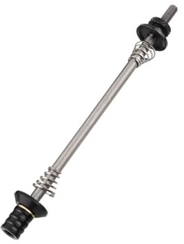 Sanmum MTB Fahrrad Schnellspanner Hebel Titan Hinterrad/Vorderrad Achse Hohl Nabe Set Fahrrad Radnabe Achse (Schwarz,100mm)