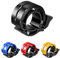 Ruayia Fahrradklingel, Mini Fahrradglocke Mountainbike, Fahrrad Klingel, Glocke Fahrradglocke für Bike MTB Mountainbike Perfekt für Radsportbegeisterte 22-22.8 mm Lenker - Schwarz