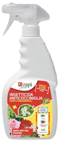 BERARDI | Insetticida pronto uso contro cocciniglie 500 ml | STOP COCCINIGLIE | Olio di colza | 100% naturale biologico | per piante ornamentali e fiori da appartamento, da giardino e balcone