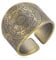 Ticome Seven Archangels Retro Style Solomon Seven Pointed Star Magic Circle Men's Bronze Stainless Steel Guard Ring, Trendy Accessories, Jewelry Gifts (Size 8, Adjustable Opening)