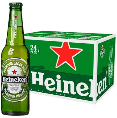 Beer case for parties |Beer case for parties | Heineken Premium Lagerl Lager Multi pack (330ml Pack of 24)