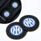 Inter Milano sottobicchieri per auto per Inter Milano Fans,2 Pezzi tappetini/inserto/sottobicchieri portabicchieri per auto per Gli appassionati di calcio,accessorio portabicchieri