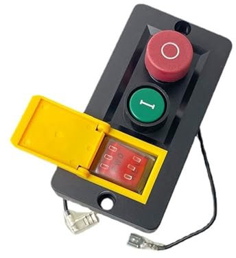 PVTLCYBI YCZ6-Taste und elektromagnetischer Not-Aus-Schalter mit Wippschalter 400 V 50/60 Hz EIN-/dreiphasig