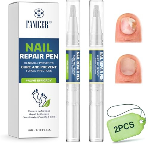 2 Stück Nail Care Pen, Stift Nail Care Pen, Fußnägel Behandlung, Nail Care Pen, Kosmetische Pflege Bei Nail Care, Behandlung Schnell, Nail Care für Gepflegte Fingernägel Fußnägel