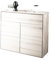 möbelando Kommode >KM-0662< 2 Türen, 1 Schub, 1 Boden, Kernbuche massiv - 100x89x40cm (BxHxT