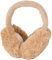 styleBREAKER Damen Ohrenwärmer einfarbig in weicher Teddyfell-Optik - Flauschig weiche Earmuffs für kalte Wintertage 04026070, Farbe:Camel