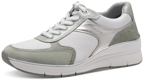 Tamaris Damen Low-Top Sneaker, Frauen Halbschuhe,Wechselfußbett