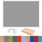 Auvent pergola d'extérieur imperméable en polyester 185 g/m² - 4 x 9 m - Gris clair