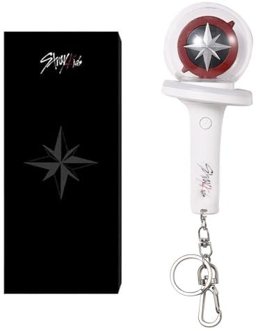 Stray Mini Lightstick, Stray Porte Clé, SKZ Vitesse et Couleur Réglables Mini Light Stick, Kpop Merch Cadeaux pour STAY