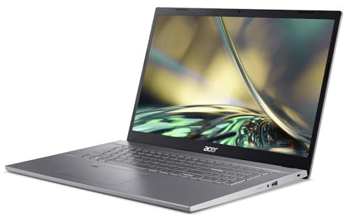acer Ordinateur Portable 17.3'' (1920x1080) Intel Core I7 12650H - 16Go - 512Go SSD - Windows 11 Home - Clavier AZERTY - A517 Aluminium Gris