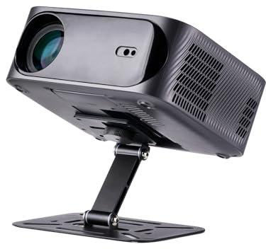 [30000 Lumen/Autofokus & Trapezkorrektur] 4K Smart Beamer mit Netflix-App & Kinoähnlichem Sound, WiFi 6＆ Bluetooth 5.3, HDR10+, intelligenter tragbarer Projektor mit schwenkbarer Heimkino Beamer