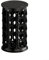 Efficiente porta capsule di caffè con 40 scomparti per controsoffitti ingombranti e accesso rapido (nero)