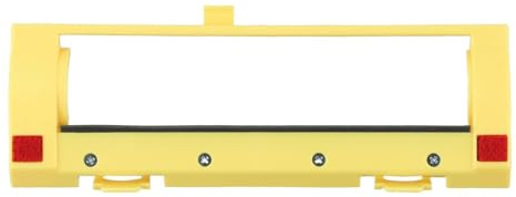 Hauptbürstenabdeckung für Silvercrest SSR1 SSRA1 A9s A9 A7 X800 Saugroboter, gelbes Kunststoff-Ersatzteil mit versiegeltem Rand zum Schutz von Hartholzböden, einfache Snap-On-Installation, langfristig