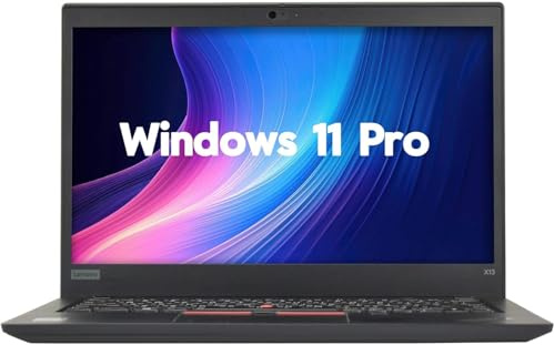 Lenovo ThinkPad X13 Gen 1 Ordinateur portable professionnel 13,3 FHD Intel Core i5-10210U, 8 Go de RAM, SSD 512 Go, clavier japonais, Windows 11 Pro (Renewed)