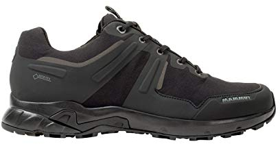 Mammut Ultimate Pro Low GTX Men | Wanderschuhe für Herren, Gore-Tex Schuhe, wasserdichte Sportschuhe, Trekkingschuhe für Leichte Wanderungen, Bergschuhe, Outdoor Freizeitschuhe | Schwarz, 11.5
