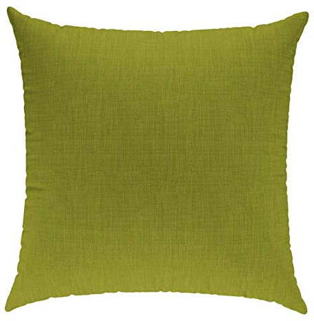 sunnypillow Palettenkissen mit abnehmbarem Bezug Kaltschaum Palettenauflage Palettenpolster Palettensofa Sitzkissen Rückenlehne Indoor Outdoor Kissen 40x40cm Grün