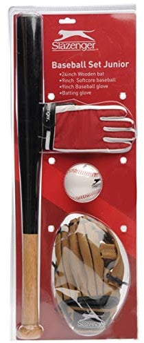 Slazenger Kids Baseball Set Juniors Softball One Size