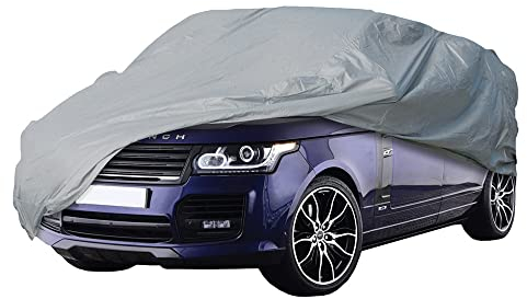 Silverline 942611 Autoabdeckung, silber