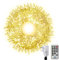 CORST 100M Long Outdoor Fairy Lights Plug in, 600LED Outside Fairy Light Garden Tree Lights Mains Powered,Waterproof with Remote, Timer, 8 Modes for Xmas Decor(Warm White)