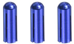 M METERXITY 3er Pack Dart Flight Protector - Aluminium Dart Zubehör, Geeignet Für Darts Spiele/Party/Unterhaltung Blau