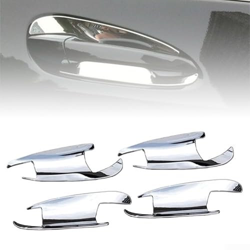 4 Stück Chrom Türgriff-Einsätze für Mercedes C und GLK Klasse W204/X204