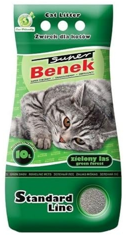 Super Benek Katzenstreu Wald 10 Liter