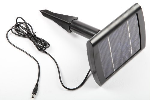 point-garden Solar Ladestation Solar Panel für LED Leuchtwürfel und Pflanzkübel