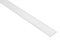 2 Mètres PVC Barre Plate Plastique Profil Plat Lisse Antichoc 5x19mm, F06
