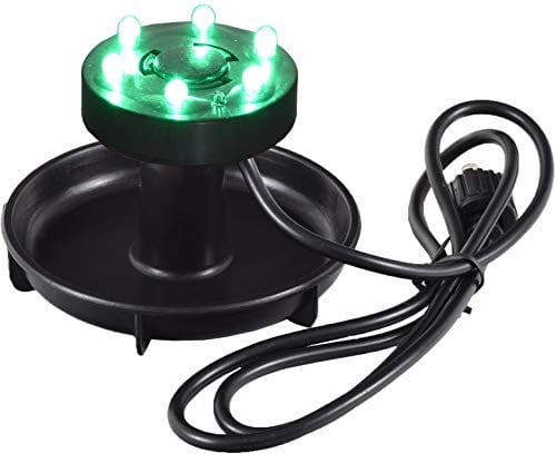 Agora-Tec® 6-Fach LED Ring für Solarteichpumpen 6V (Grün)