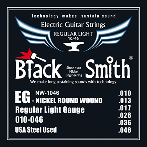 Black Smith 10-46 Jeu de cordes pour Guitare électrique