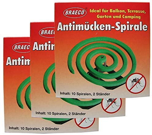 80x Anti-Mücken-Spirale Insektenspriale gegen Mücken Mückenschutz Mückenspirale